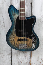 Ibanez Talman TMB400TA 4 String Electric Bass Guitar Cosmic Blue Starburst