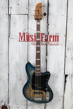 Ibanez Talman TMB400TA 4 String Electric Bass Guitar Cosmic Blue Starburst