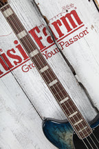 Ibanez Talman TMB400TA 4 String Electric Bass Guitar Cosmic Blue Starburst