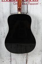 Fender California Standard Redondo Acoustic Guitar Spruce Top Black Finish
