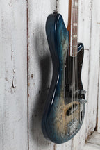 Ibanez Talman TMB400TA 4 String Electric Bass Guitar Cosmic Blue Starburst