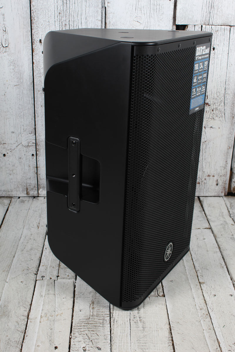 Yamaha DXR12mkII Powered Loudspeaker 1100 Watt 2-Way Bi-Amp Powered Speaker