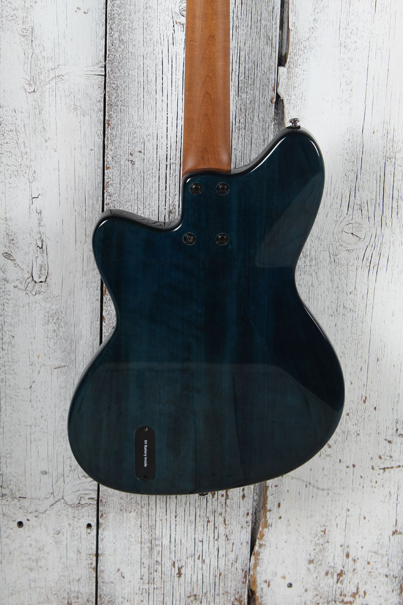 Ibanez Talman TMB400TA 4 String Electric Bass Guitar Cosmic Blue Starburst