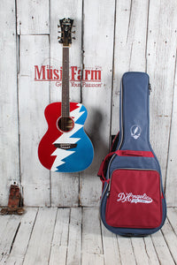 D'Angelico Premier Grateful Dead Tammany Acoustic Electric Guitar with Gig Bag