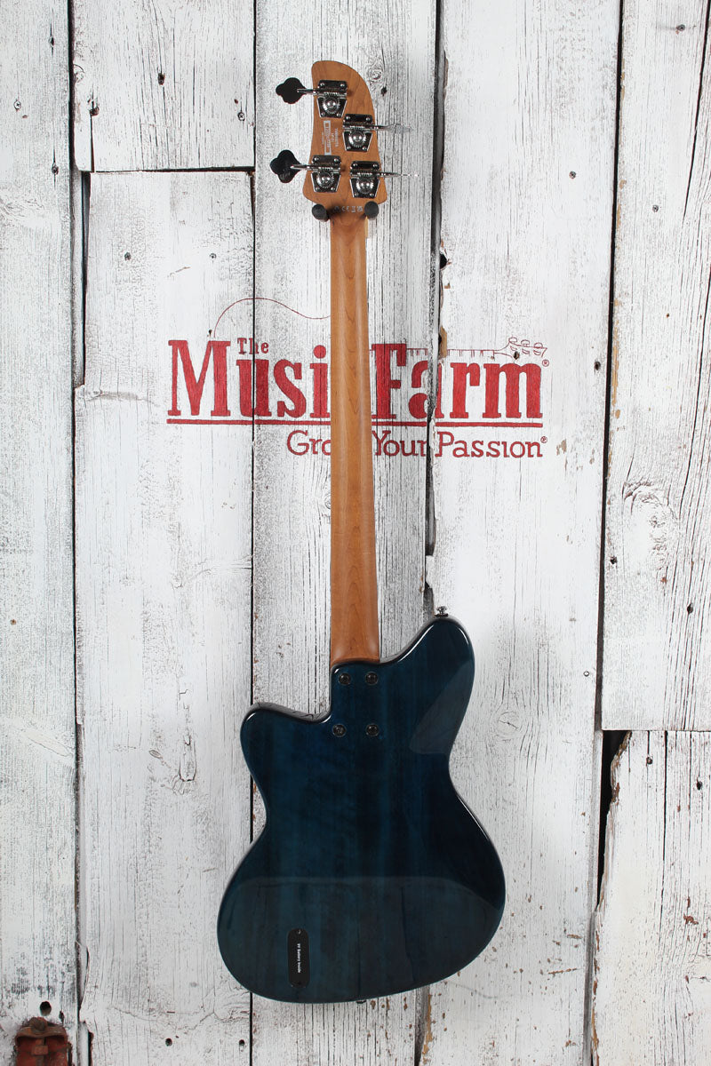 Ibanez Talman TMB400TA 4 String Electric Bass Guitar Cosmic Blue Starburst