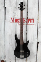 Ibanez Gio GSR100EX Bass 4 String Electric Bass Guitar Black Finish