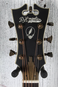 D'Angelico Premier Grateful Dead Tammany Acoustic Electric Guitar with Gig Bag