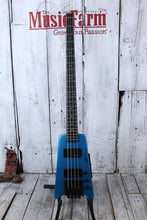 Load image into Gallery viewer, Steinberger Spirit XT-2 4 String Electric Bass Guitar Frost Blue with Gig Bag