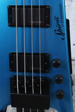 Load image into Gallery viewer, Steinberger Spirit XT-2 4 String Electric Bass Guitar Frost Blue with Gig Bag