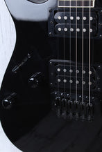 Load image into Gallery viewer, Ibanez Gio Series Left Handed Electric Guitar Black with Hardshell Case
