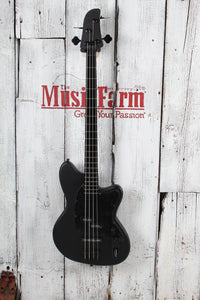 Ibanez TMB420B Talman Bass 4 String Electric Bass Guitar Black Flat Finish