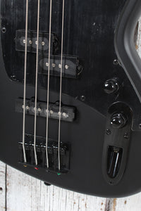 Ibanez TMB420B Talman Bass 4 String Electric Bass Guitar Black Flat Finish