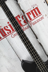 Ibanez TMB420B Talman Bass 4 String Electric Bass Guitar Black Flat Finish