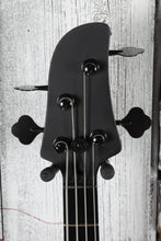 Load image into Gallery viewer, Ibanez TMB420B Talman Bass 4 String Electric Bass Guitar Black Flat Finish