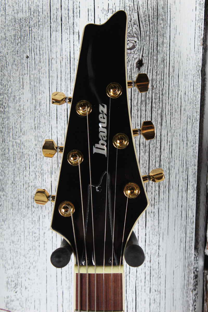 Ibanez Iceman IC420 Electric Guitar Antique Blue Metallic with Gig Bag