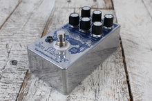 Load image into Gallery viewer, EarthQuaker Sea Machine V2 Silver Blue Super Chorus Guitar Effects Pedal