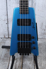 Load image into Gallery viewer, Steinberger Spirit XT-2 4 String Electric Bass Guitar Frost Blue with Gig Bag