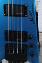 Load image into Gallery viewer, Steinberger Spirit XT-2 4 String Electric Bass Guitar Frost Blue with Gig Bag