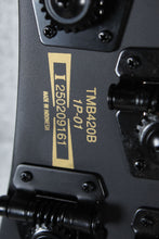 Load image into Gallery viewer, Ibanez TMB420B Talman Bass 4 String Electric Bass Guitar Black Flat Finish