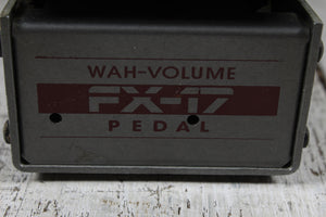 DOD FX-17 Wah-Volume Pedal Electric Guitar Wah / Volume Effects Pedal