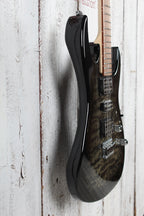 Ibanez GRX70QA Solid Body Electric Guitar Transparent Black Sunburst Finish