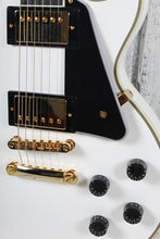 Load image into Gallery viewer, Epiphone Inspired by Gibson Les Paul Custom Electric Guitar Alpine White w Case