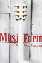 Load image into Gallery viewer, Epiphone Inspired by Gibson Les Paul Custom Electric Guitar Alpine White w Case