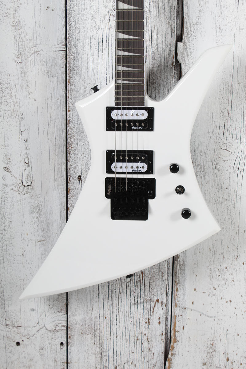 Jackson JS Series Kelly JS32 Solid Body Electric Guitar Snow White Finish Main image