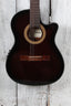 Ibanez GA35TCE Thinline Classical Acoustic Electric Guitar Dark Violin Sunburst