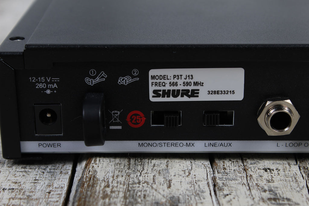 Shure PSM300 Transmitter Wireless Transmitter for PSM 300 In-Ear Monitoring System