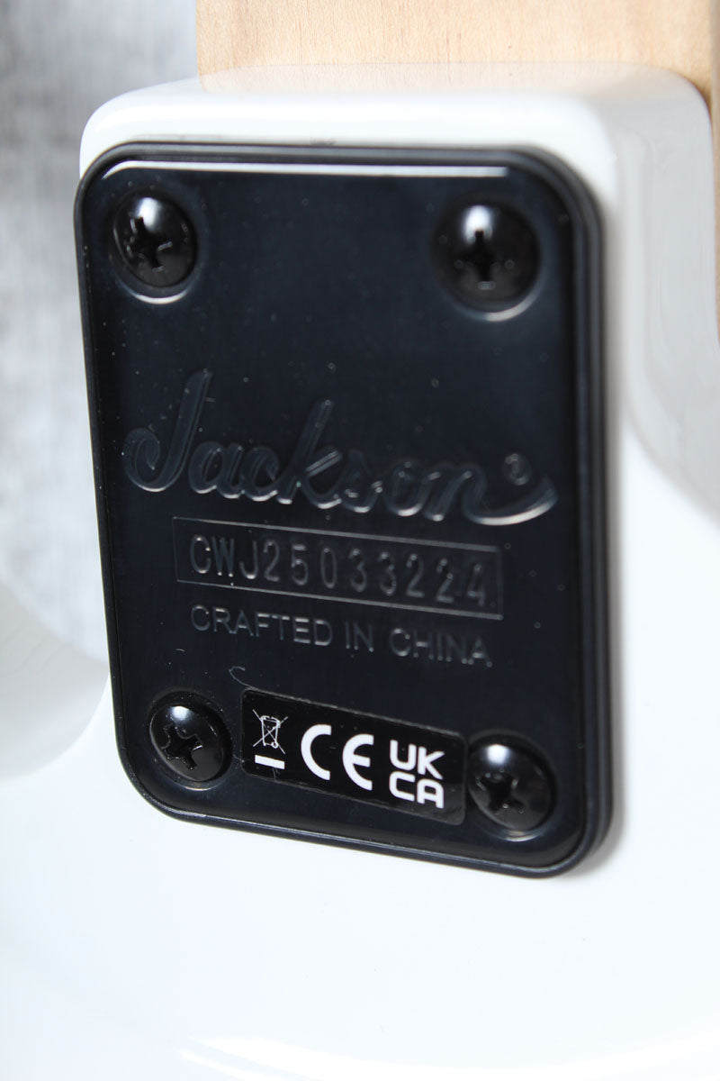 Jackson JS Series Kelly JS32 Solid Body Electric Guitar Snow White Finish