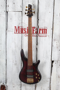Ibanez SR305EDX 5 String Electric Bass Guitar Wine Red Frozen Matte Finish
