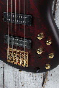Ibanez SR305EDX 5 String Electric Bass Guitar Wine Red Frozen Matte Finish