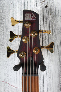 Ibanez SR305EDX 5 String Electric Bass Guitar Wine Red Frozen Matte Finish
