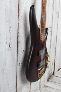 Ibanez SR305EDX 5 String Electric Bass Guitar Wine Red Frozen Matte Finish
