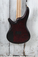 Load image into Gallery viewer, Ibanez SR305EDX 5 String Electric Bass Guitar Wine Red Frozen Matte Finish