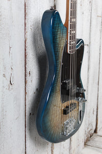 Ibanez Talman TMB400TA 4 String Electric Bass Guitar Cosmic Blue Starburst