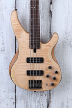 Load image into Gallery viewer, Yamaha TRBX604FM 4 String Electric Bass Guitar Flame Maple Top Natural Finish