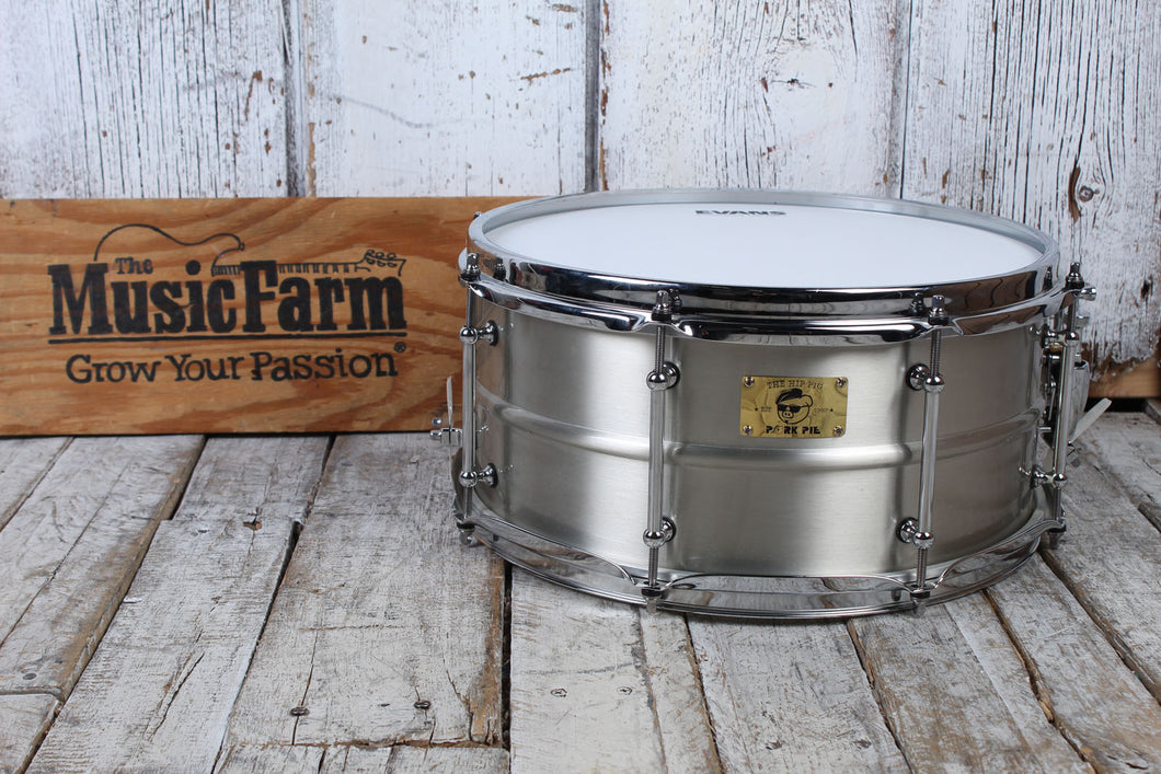 Pork Pie Hip Pig Pig Iron Snare Drum 6.5 x 14 Iron Snare Drum