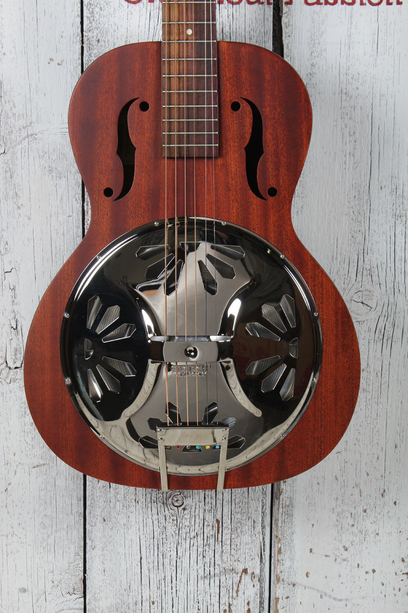Gretsch G9200 Boxcar Round Neck Acoustic Resonator Guitar Natural Semi Gloss