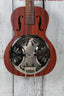 Gretsch G9200 Boxcar Round Neck Acoustic Resonator Guitar Natural Semi Gloss