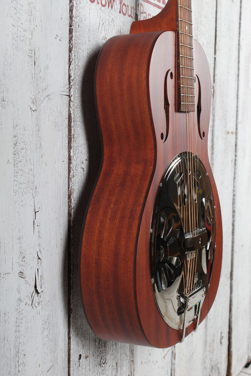 Gretsch G9200 Boxcar Round Neck Acoustic Resonator Guitar Natural Semi Gloss