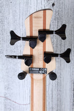 Load image into Gallery viewer, Yamaha TRBX604FM 4 String Electric Bass Guitar Flame Maple Top Natural Finish