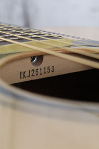 Yamaha FG820 Dreadnought Acoustic Guitar Solid Spruce Top Natural Gloss Finish