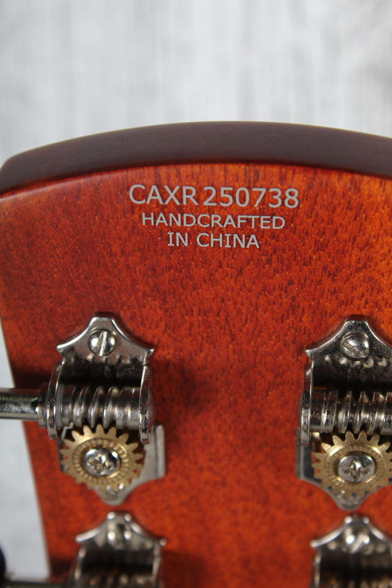 Gretsch G9200 Boxcar Round Neck Acoustic Resonator Guitar Natural Semi Gloss