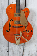 Gretsch Synchromatic Nashville Hollow Body Electric Guitar 50's Orange with Case