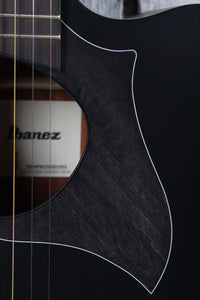 Ibanez Altstar ALT20 Acoustic Electric Guitar Weathered Black Open Pore Finish