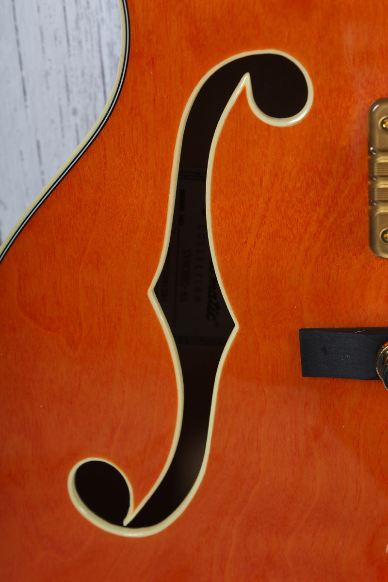 Gretsch Synchromatic Nashville Hollow Body Electric Guitar 50's Orange with Case