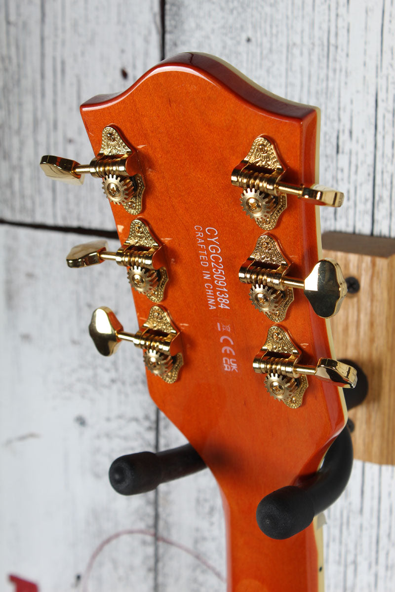 Gretsch Synchromatic Nashville Hollow Body Electric Guitar 50's Orange with Case