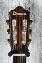 Ibanez FRH10N Thinline Nylon Acoustic Electric Guitar Indigo Blue Metallic